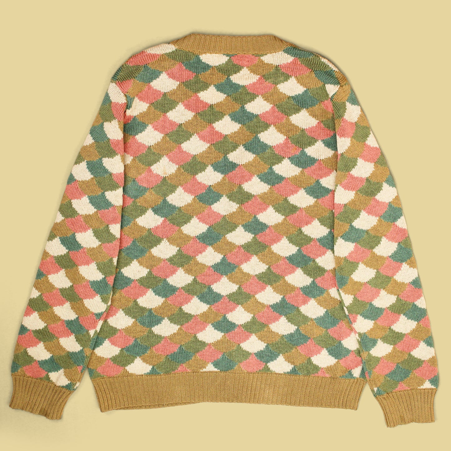 Corridor Cotton Handknit Scallop Cardigan