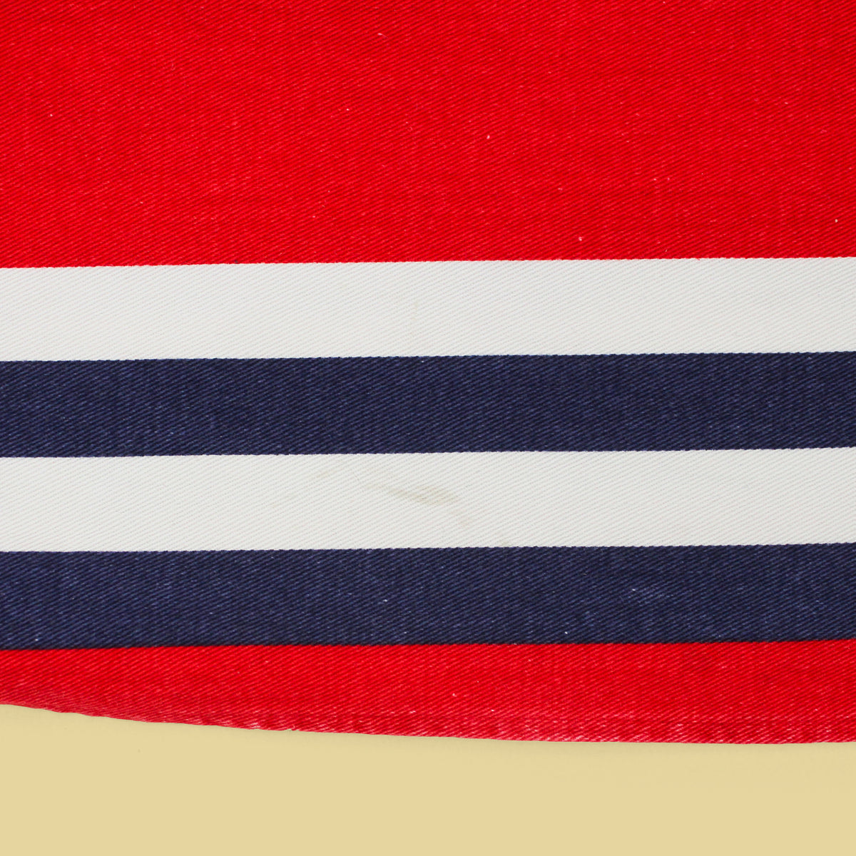 Vintage Polo Ralph Lauren Printed Stripe Twill Cotton Rugby Shirt
