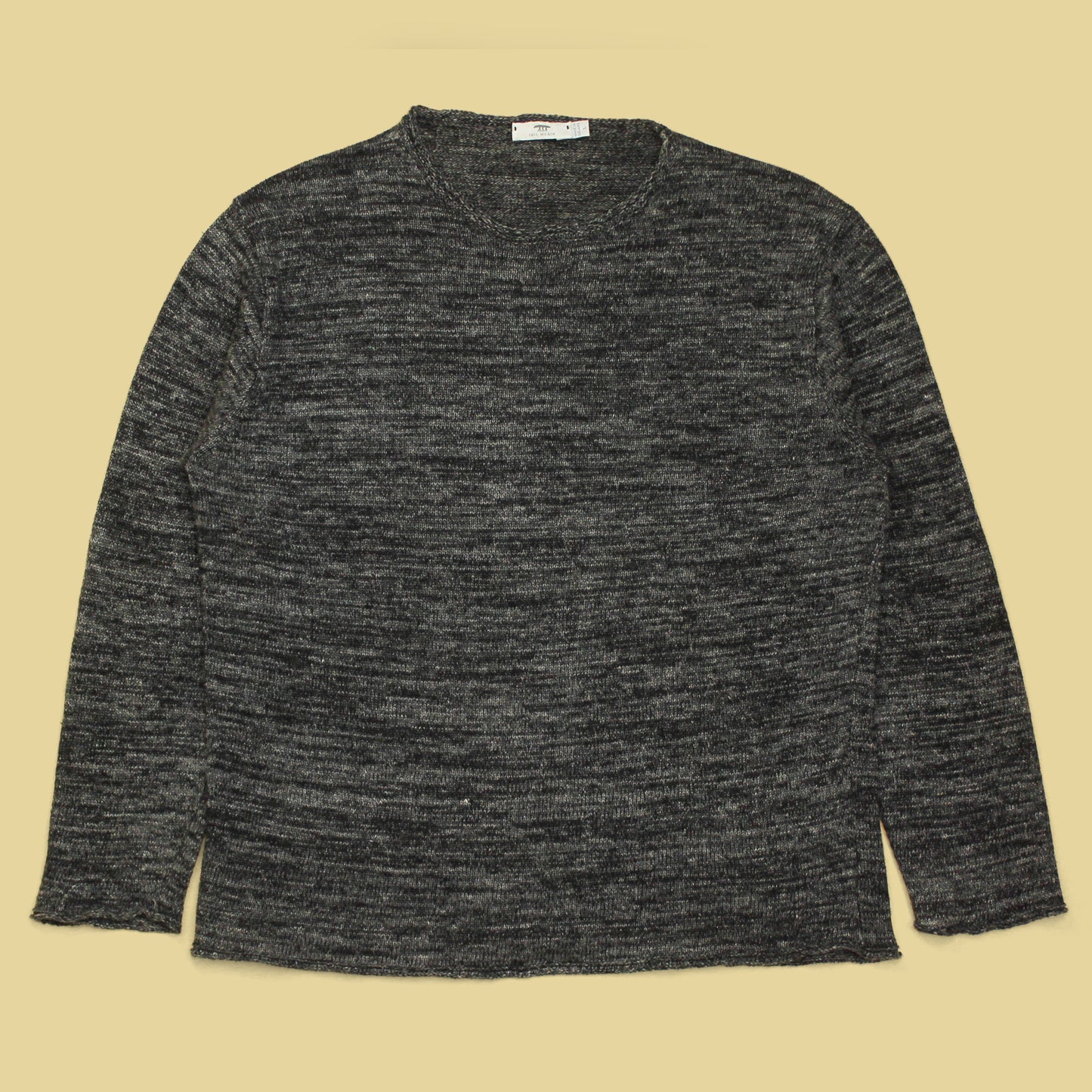 Inis Meáin Linen Roll Neck Tunic Sweater