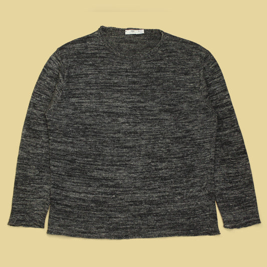 Inis Meáin Linen Roll Neck Tunic Sweater