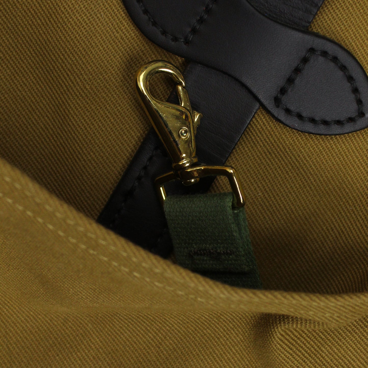 Filson Rugged Twill Leather Strap Tote Bag