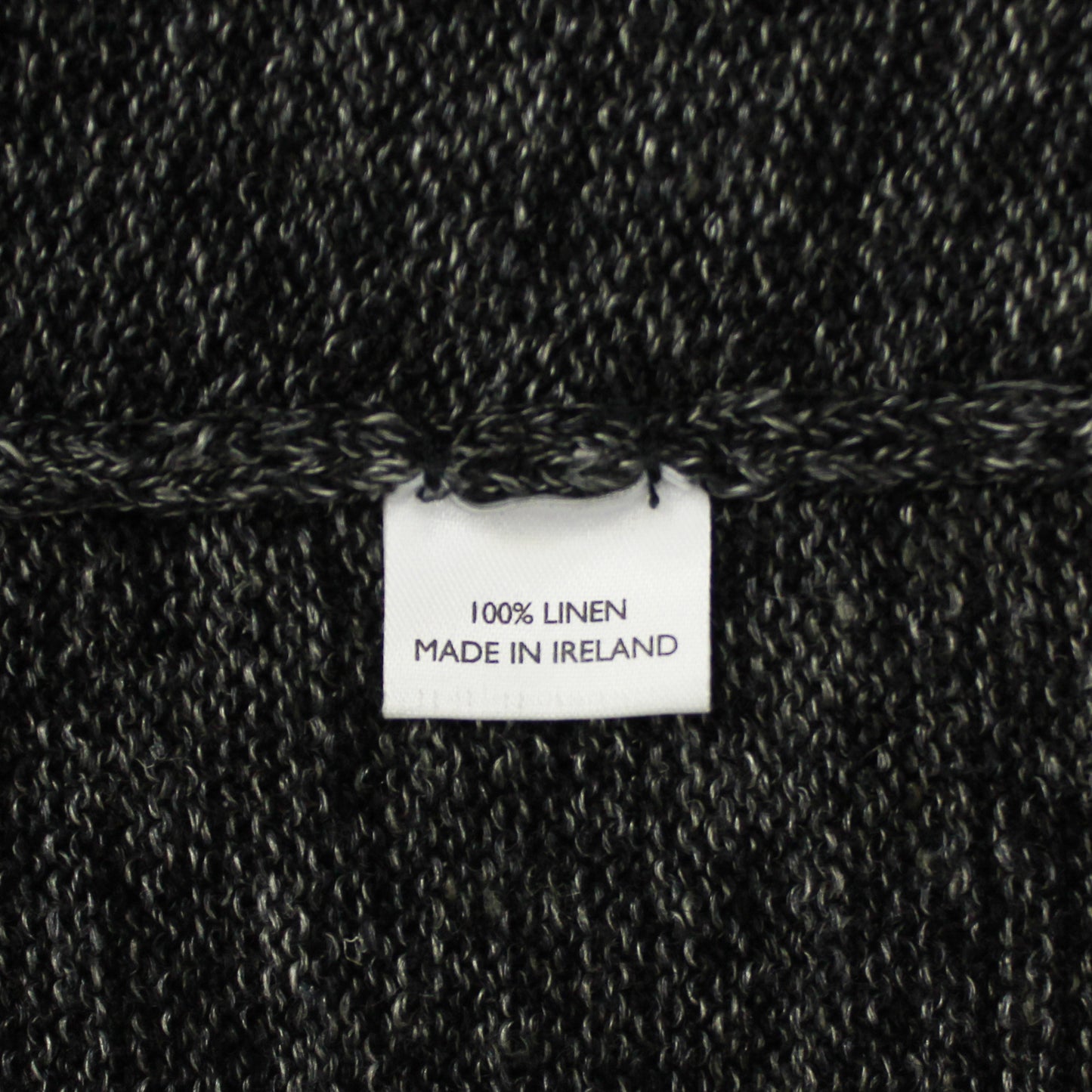 Inis Meáin Linen Roll Neck Tunic Sweater