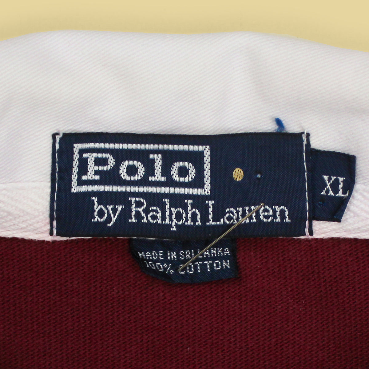 Vintage Polo Ralph Lauren Striped Rugby Shirt