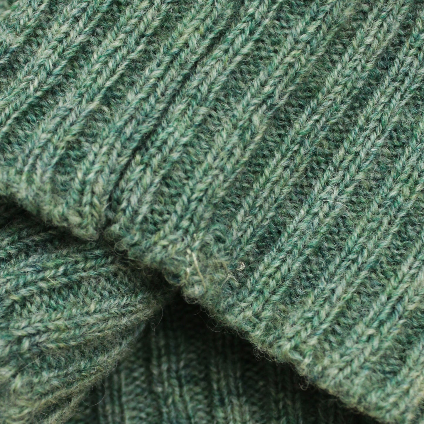 Archie Brown & Son Shetland Cable Knit Crewneck Sweater