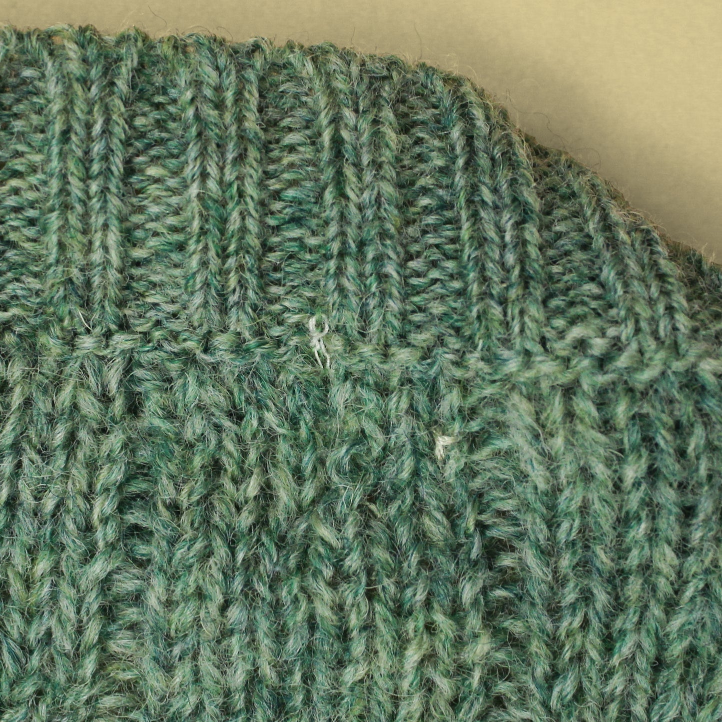 Archie Brown & Son Shetland Cable Knit Crewneck Sweater