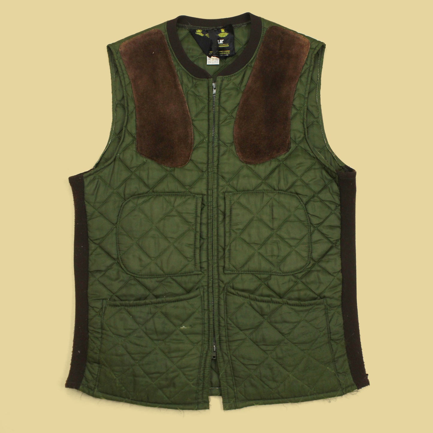 Barbour Diamond Quilt Hunting Vest