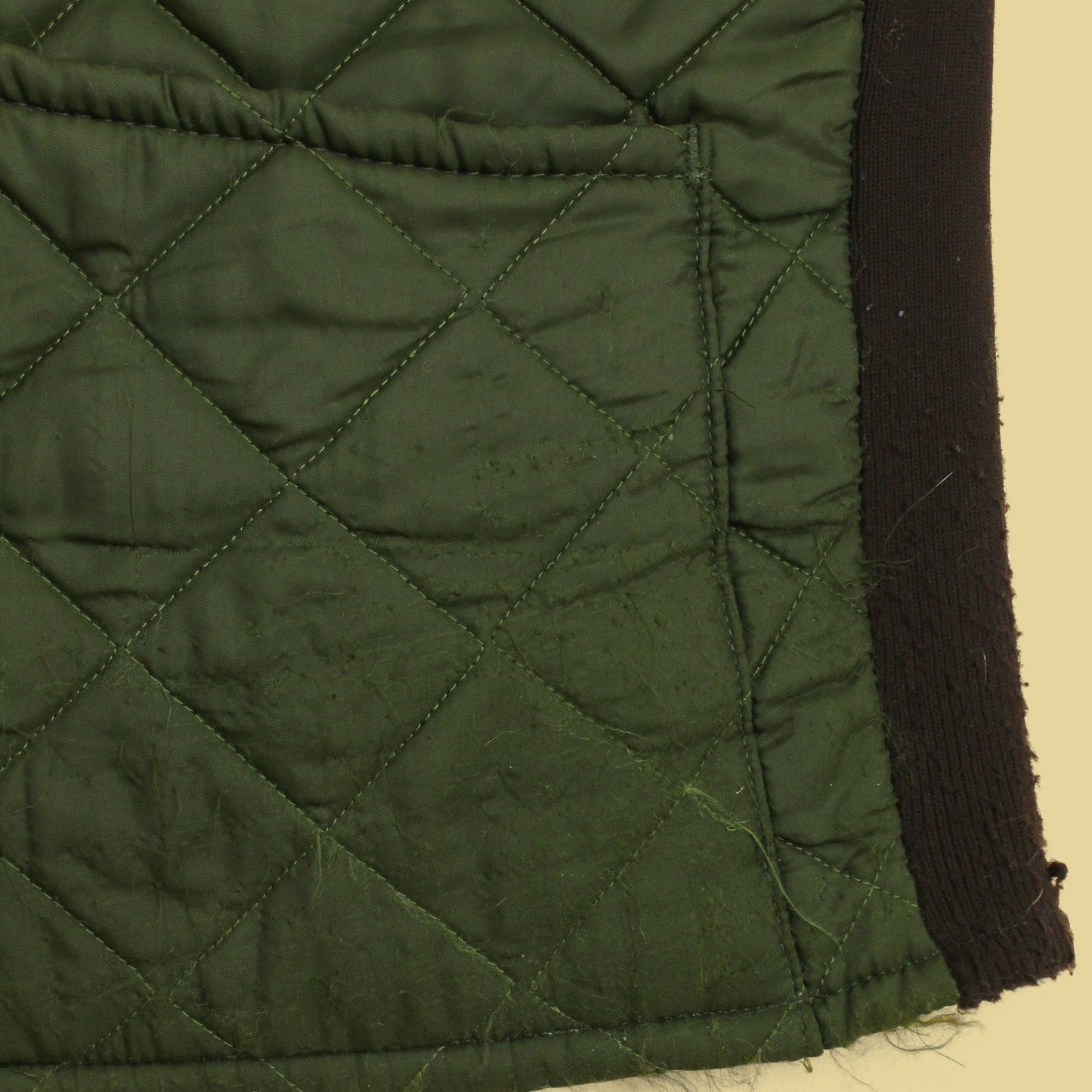 Barbour Diamond Quilt Hunting Vest