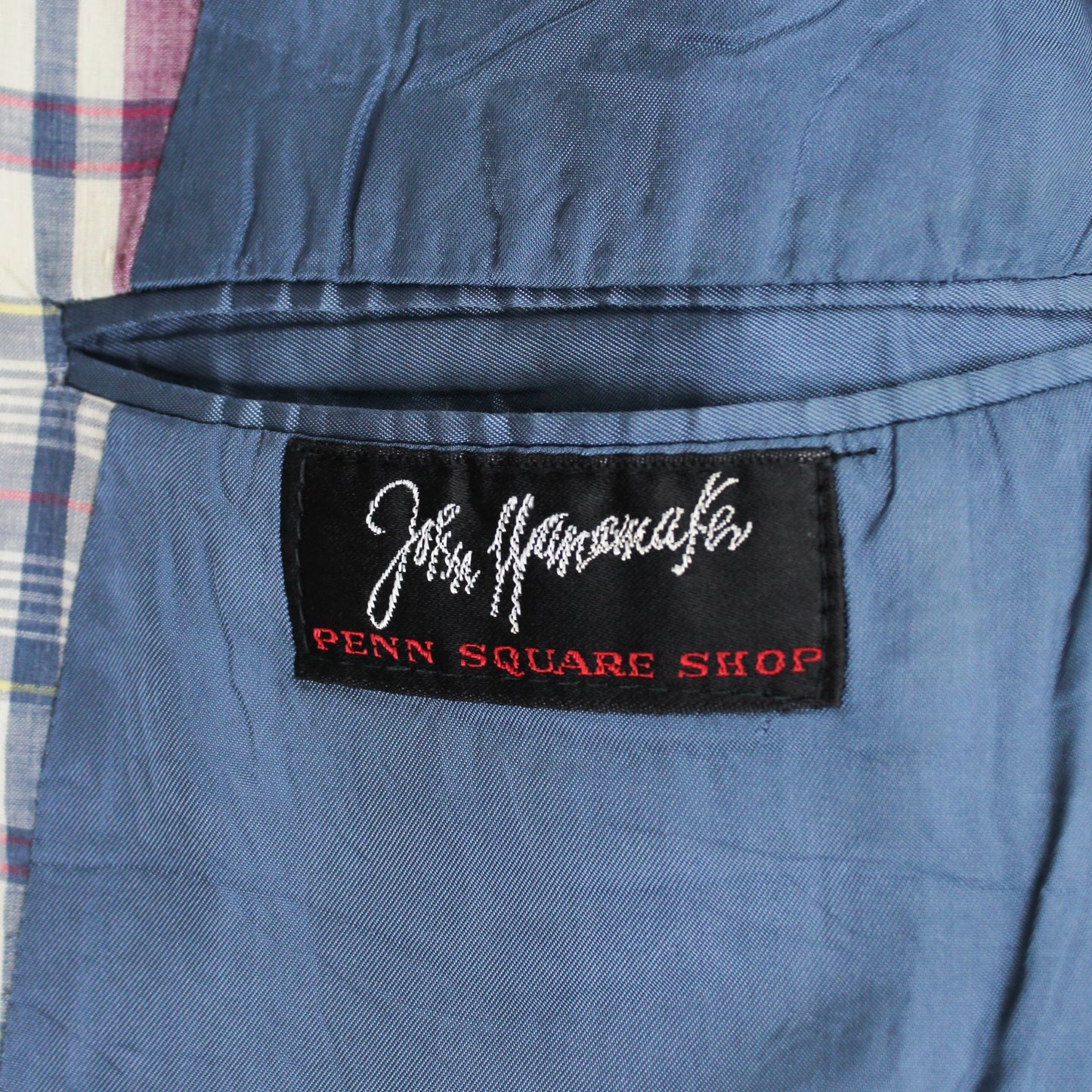John Wanamaker's Madras Sport Coat