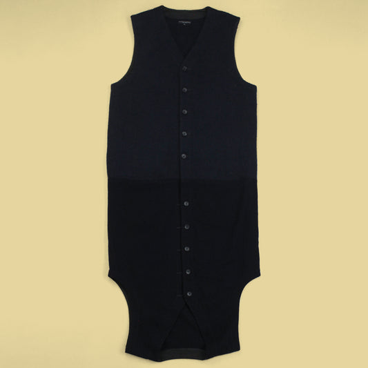 Engineered Garments Sweater Knit/Flannel Combi Vest