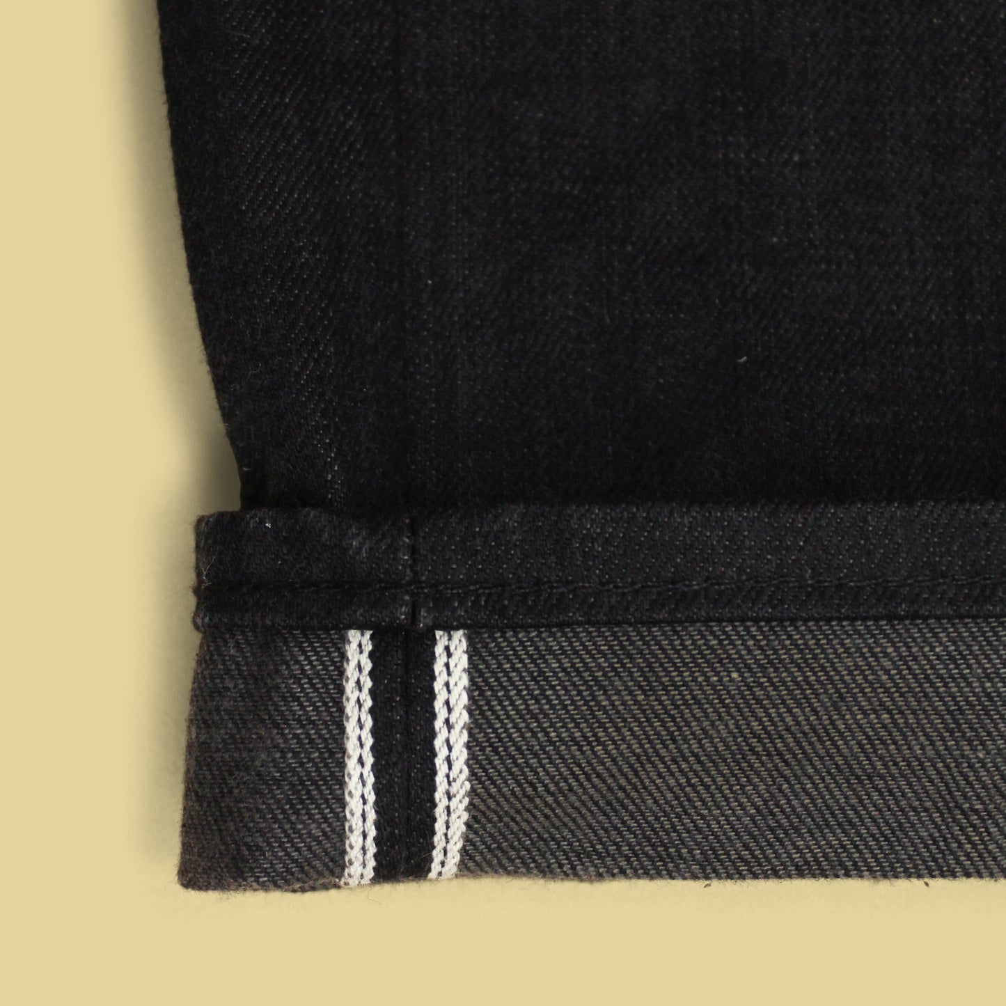 RRL Black Selvedge Denim Slim Fit Jeans