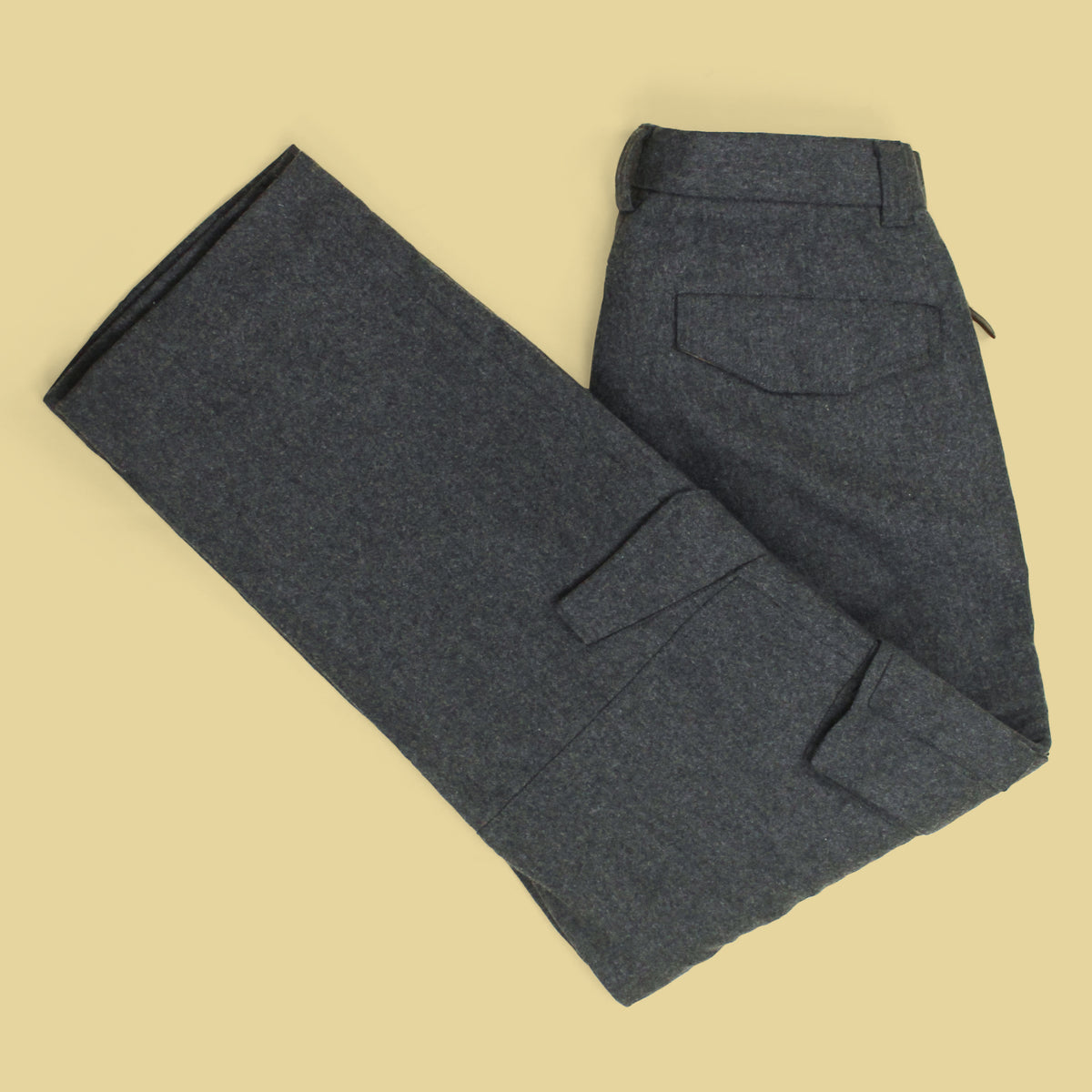 Polo Ralph Lauren Wool Blend Flannel Cargo Pants