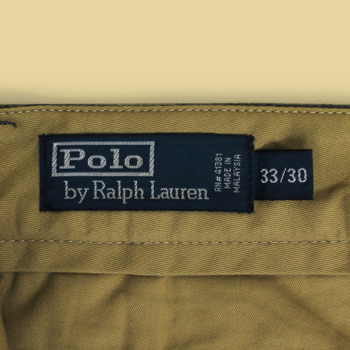 Polo Ralph Lauren Wool Blend Flannel Cargo Pants