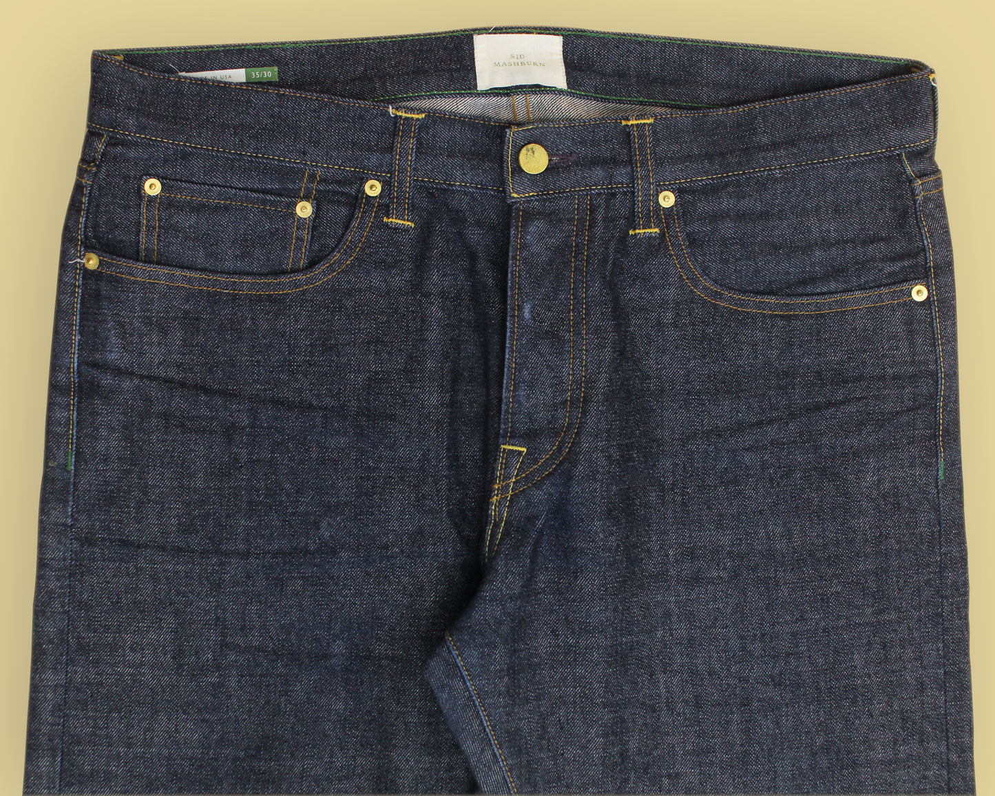 Sid Mashburn Raw Selvedge Denim Jeans