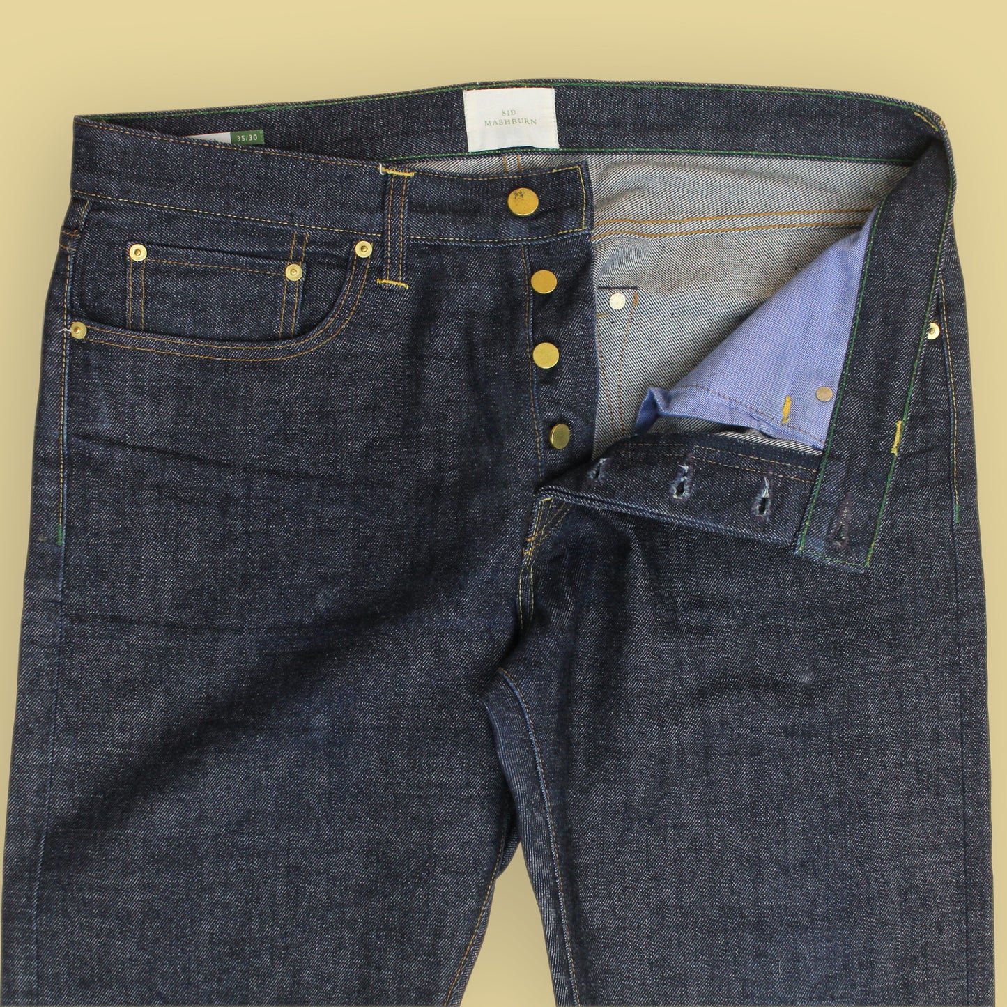 Sid Mashburn Raw Selvedge Denim Jeans
