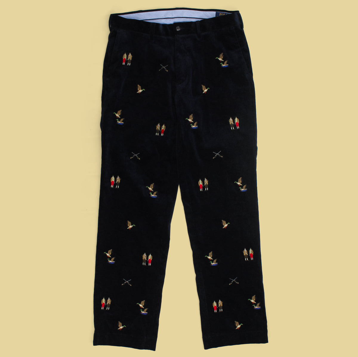 Polo Ralph Lauren Duck Hunt Embroidered Corduroy Pants