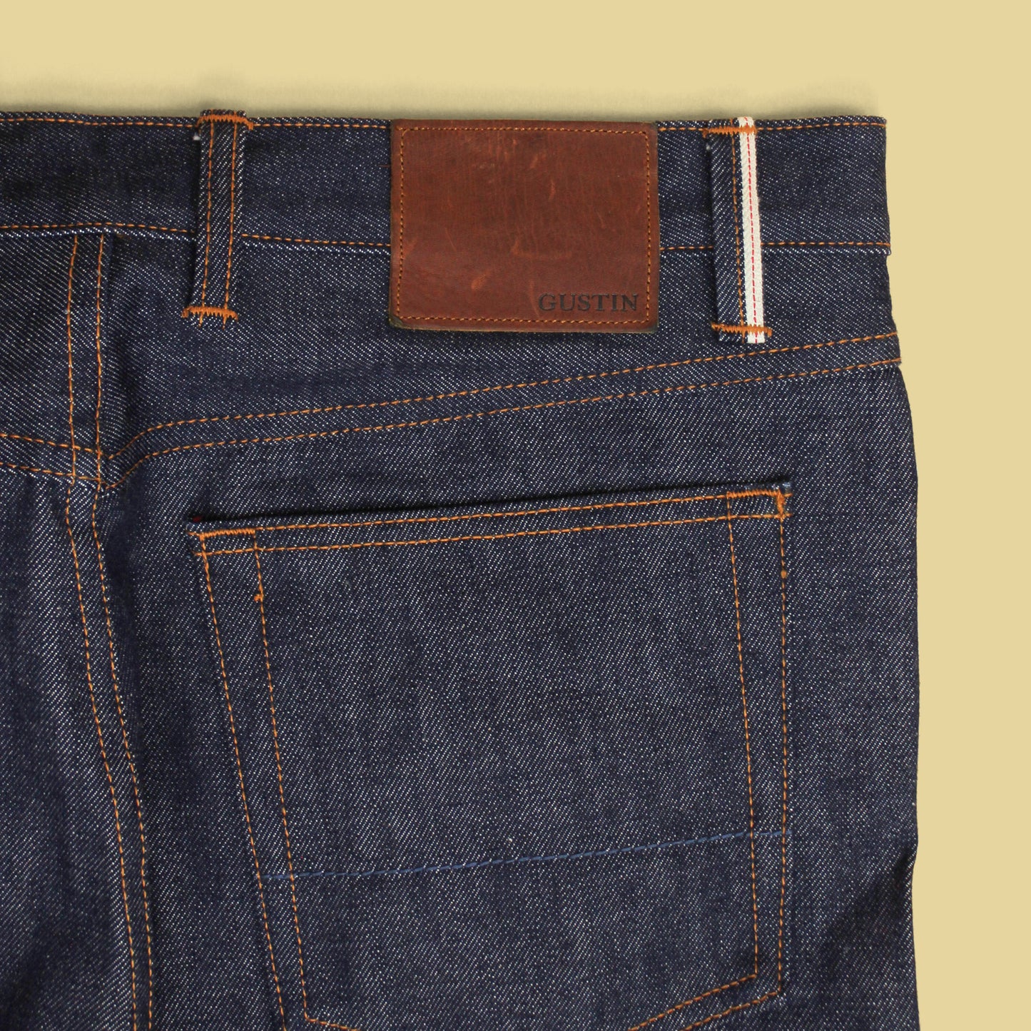 Gustin The 1968 Cone Mills Selvedge Denim Vintage Straight Fit Jeans