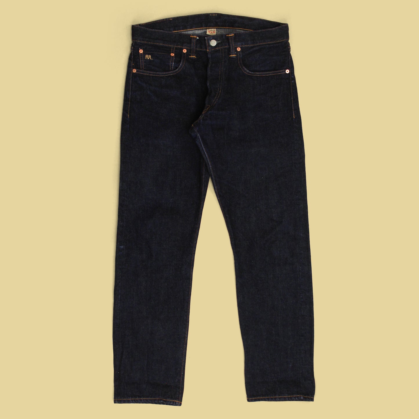 RRL Raw Selvedge Denim Slim Narrow Jeans