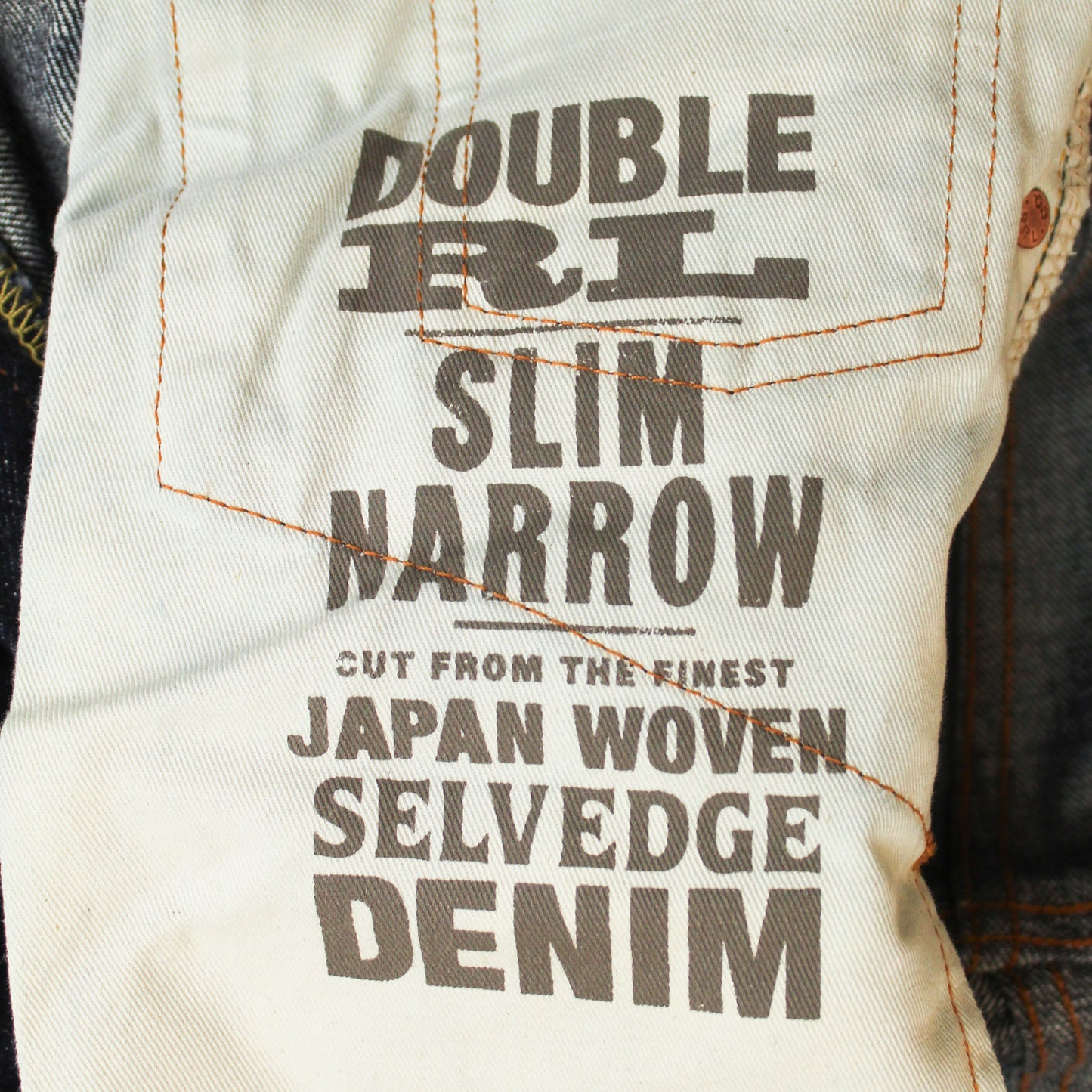 RRL Raw Selvedge Denim Slim Narrow Jeans