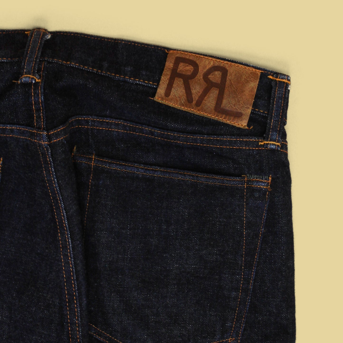 RRL Raw Selvedge Denim Slim Narrow Jeans