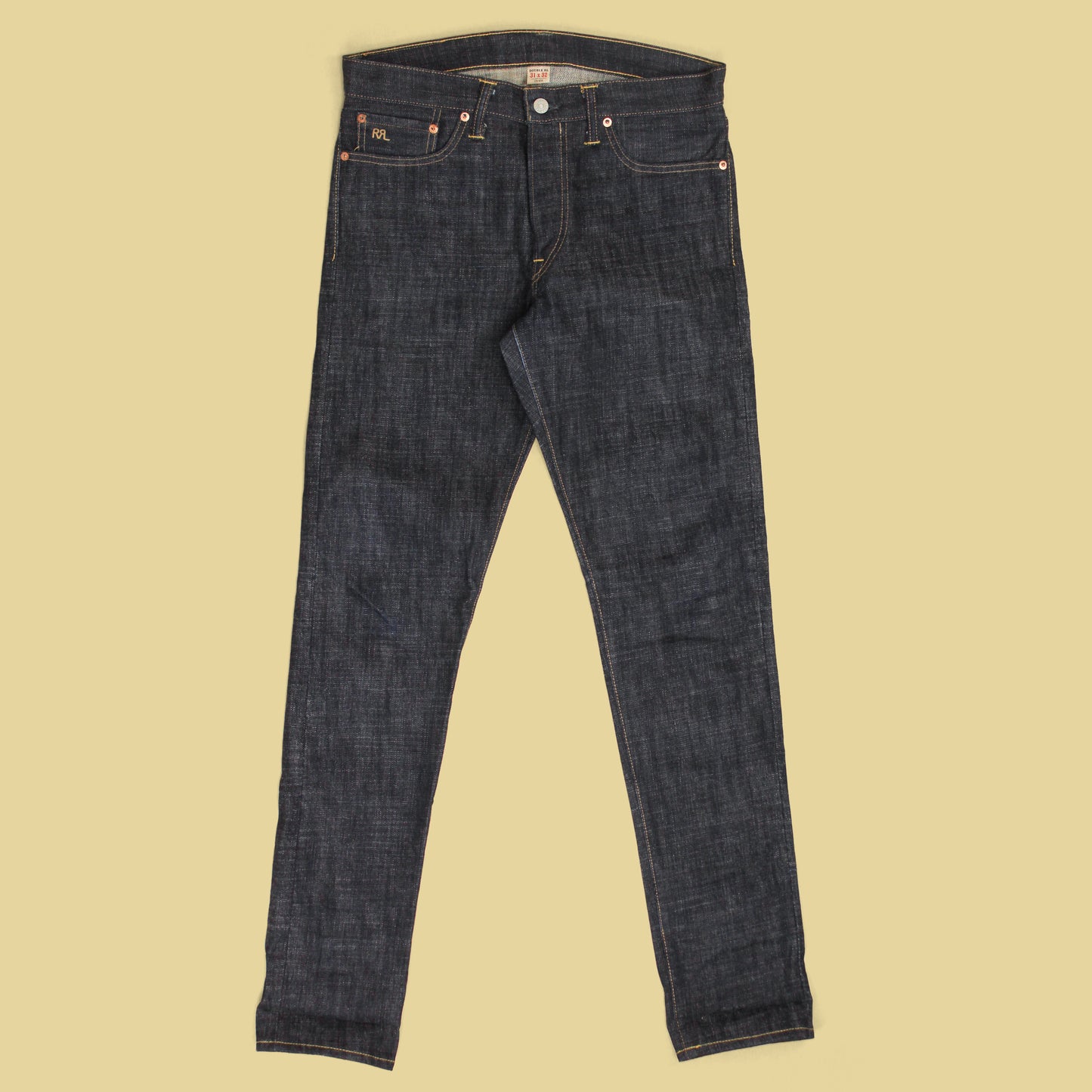 RRL Raw Selvedge Denim Slim Narrow Jeans