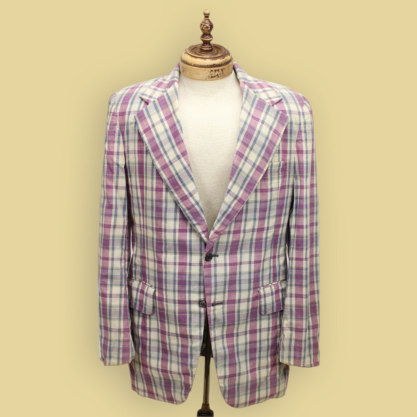 John Wanamaker's Madras Sport Coat