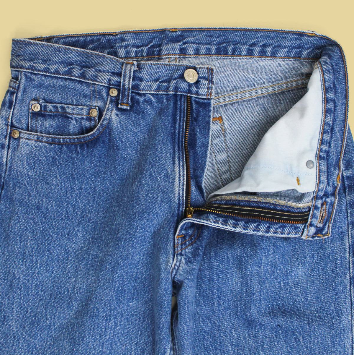 Vintage Polo Ralph Lauren Stonewash Denim Tapered Leg Jeans