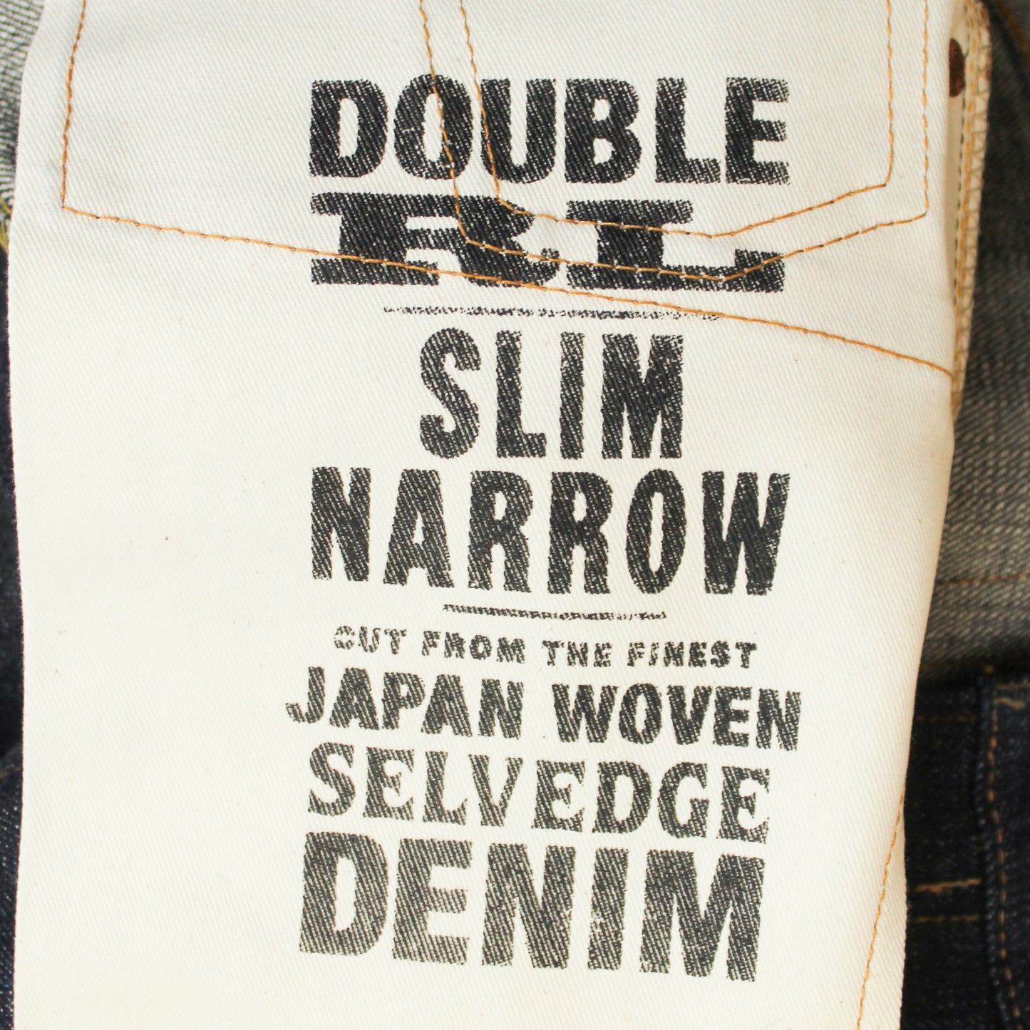 RRL Raw Selvedge Denim Slim Narrow Jeans