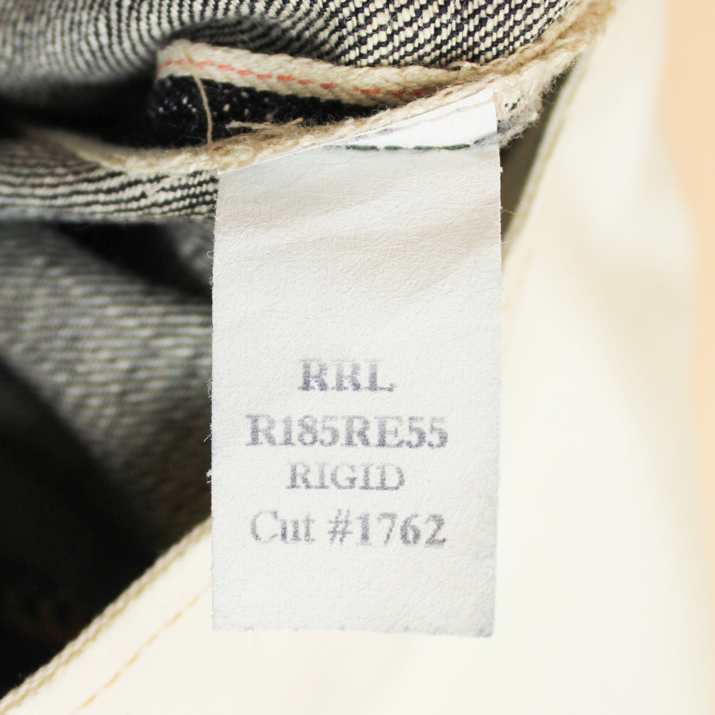 RRL Raw Selvedge Denim Slim Narrow Jeans