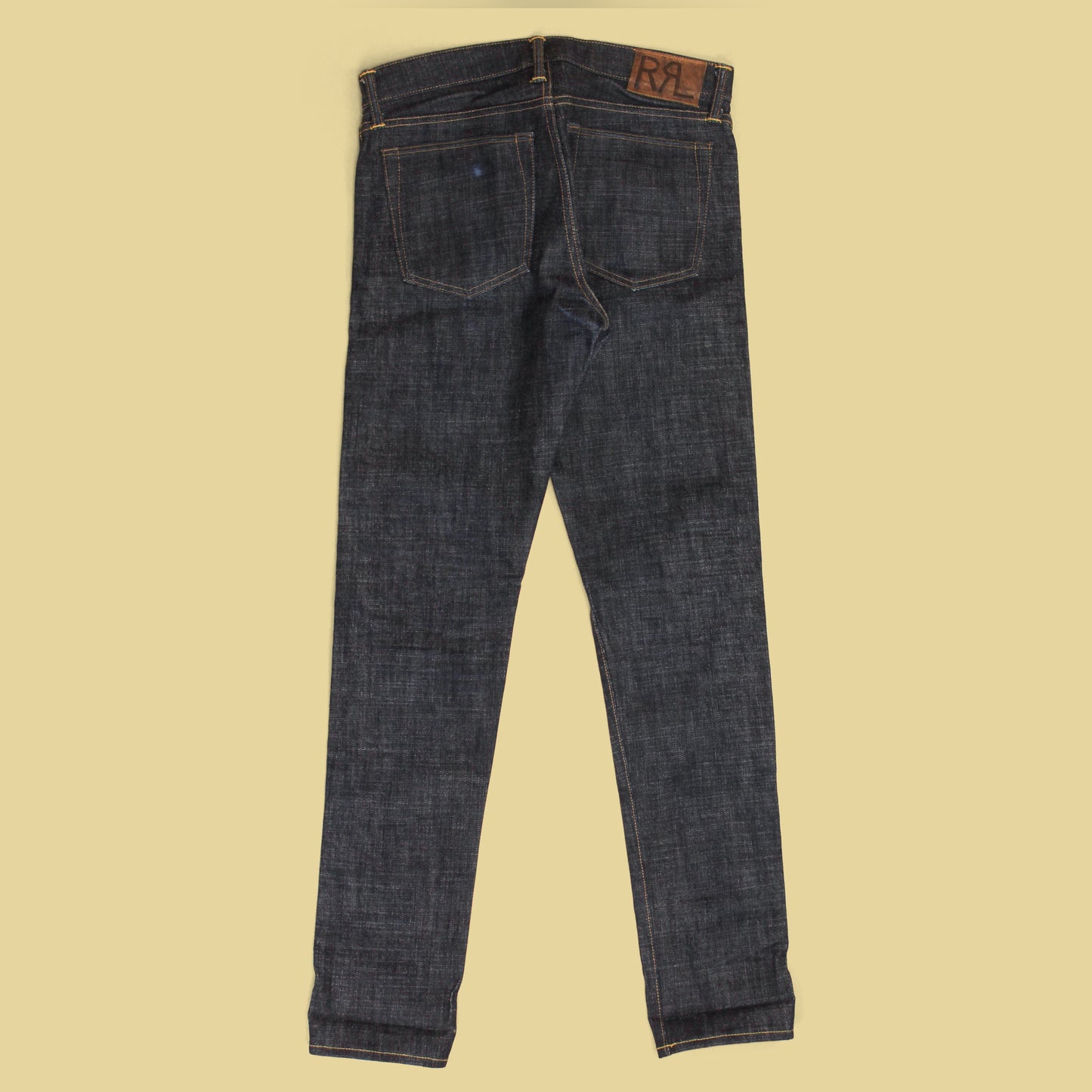 RRL Raw Selvedge Denim Slim Narrow Jeans