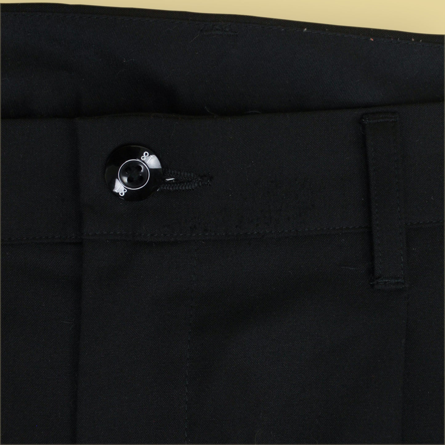 Neighborhood Rayon Blend One Tuck Pleated Trousers