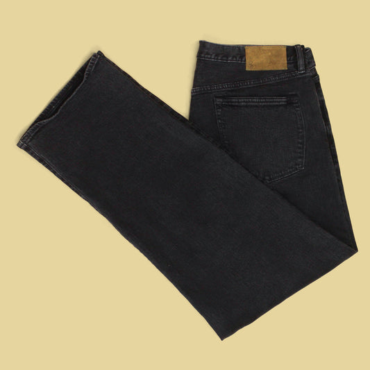 Todd Snyder Black Stretch Selvedge Denim Relaxed Fit Jeans