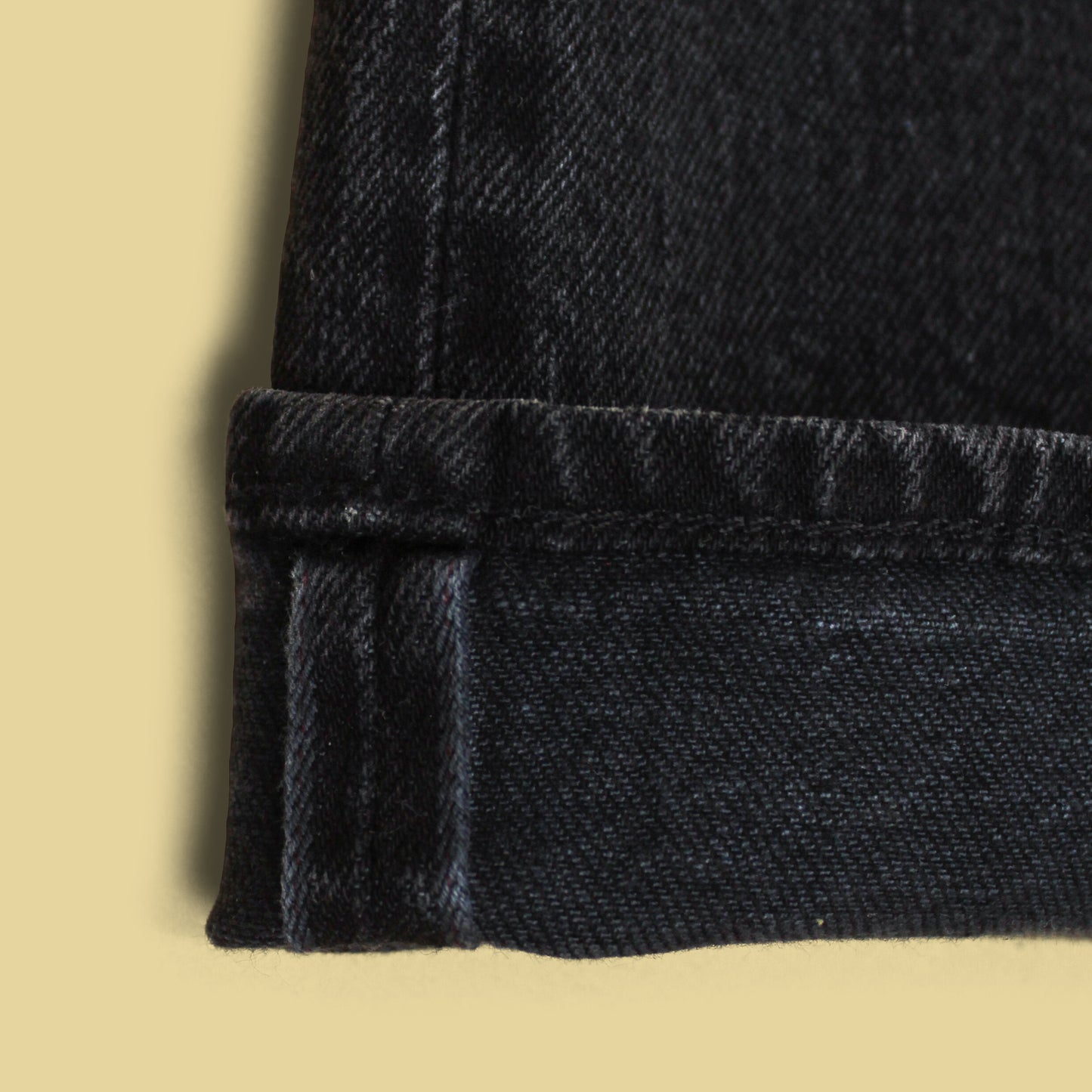 Todd Snyder Black Stretch Selvedge Denim Relaxed Fit Jeans