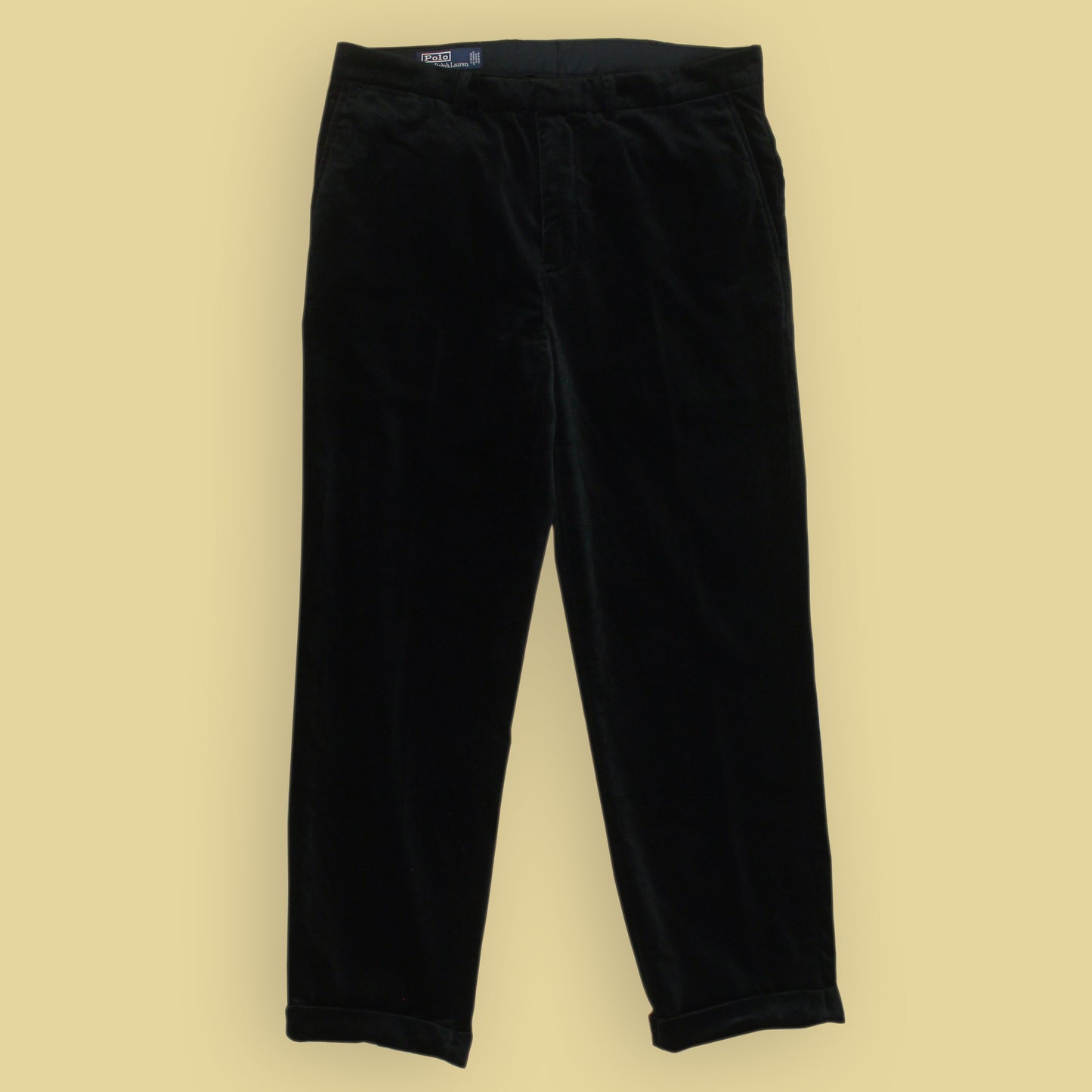 Polo Ralph Lauren Velvet Flat Front Trousers