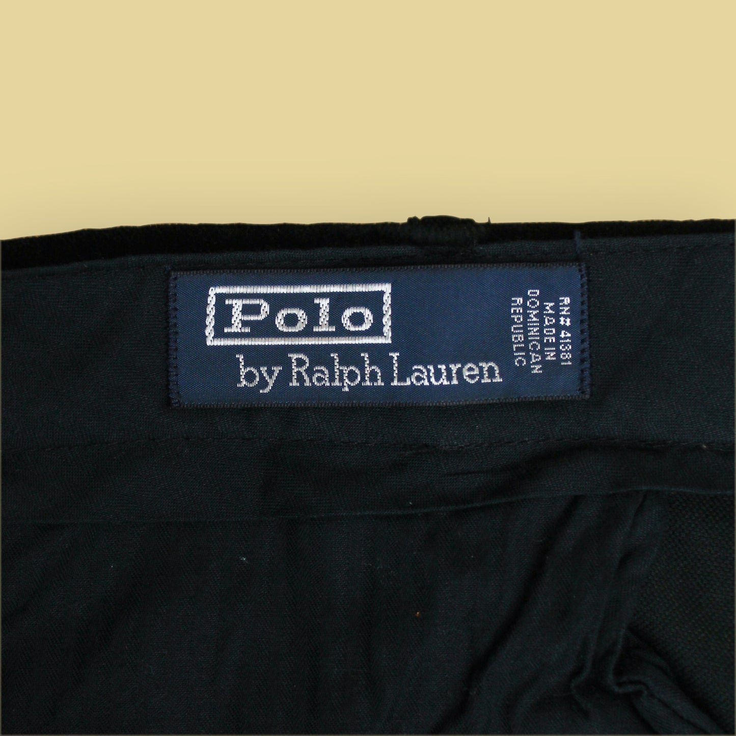 Polo Ralph Lauren Velvet Flat Front Trousers