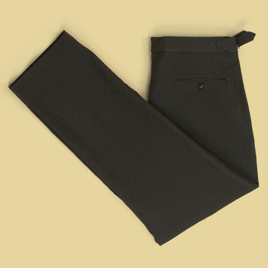 Todd Snyder Seersucker Side-Tab Pleated Trousers