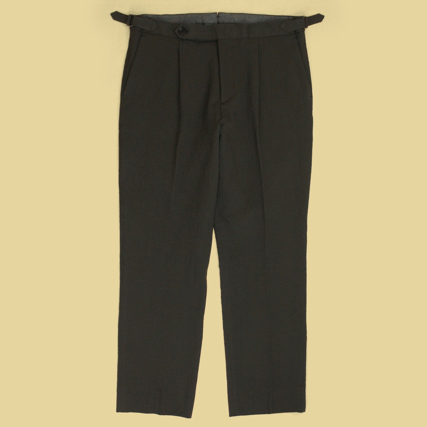 Todd Snyder Seersucker Side-Tab Pleated Trousers