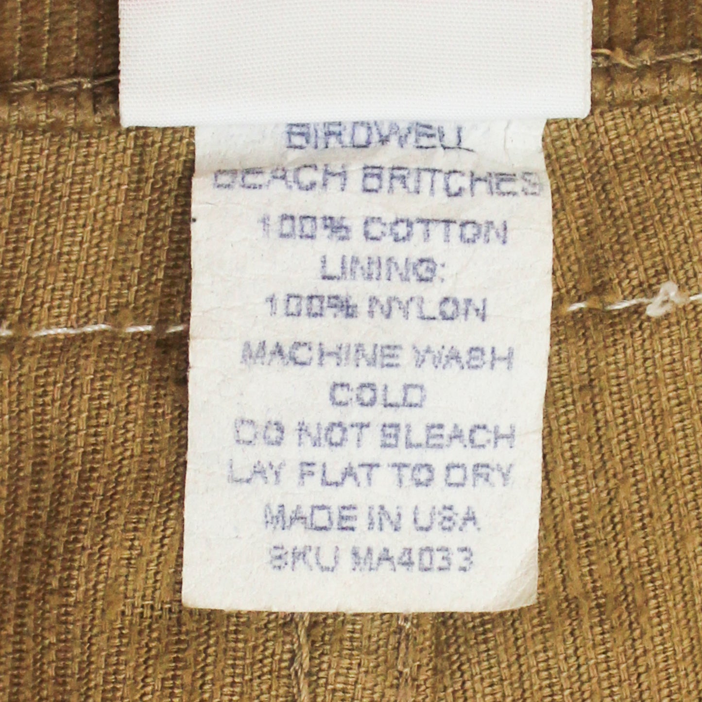 Birdwell Beach Britches Corduroy Shorts