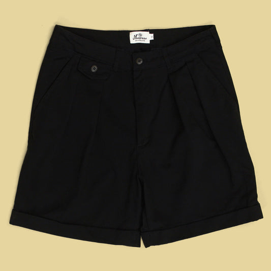Manresa Cotton Louis Double Pleated Shorts