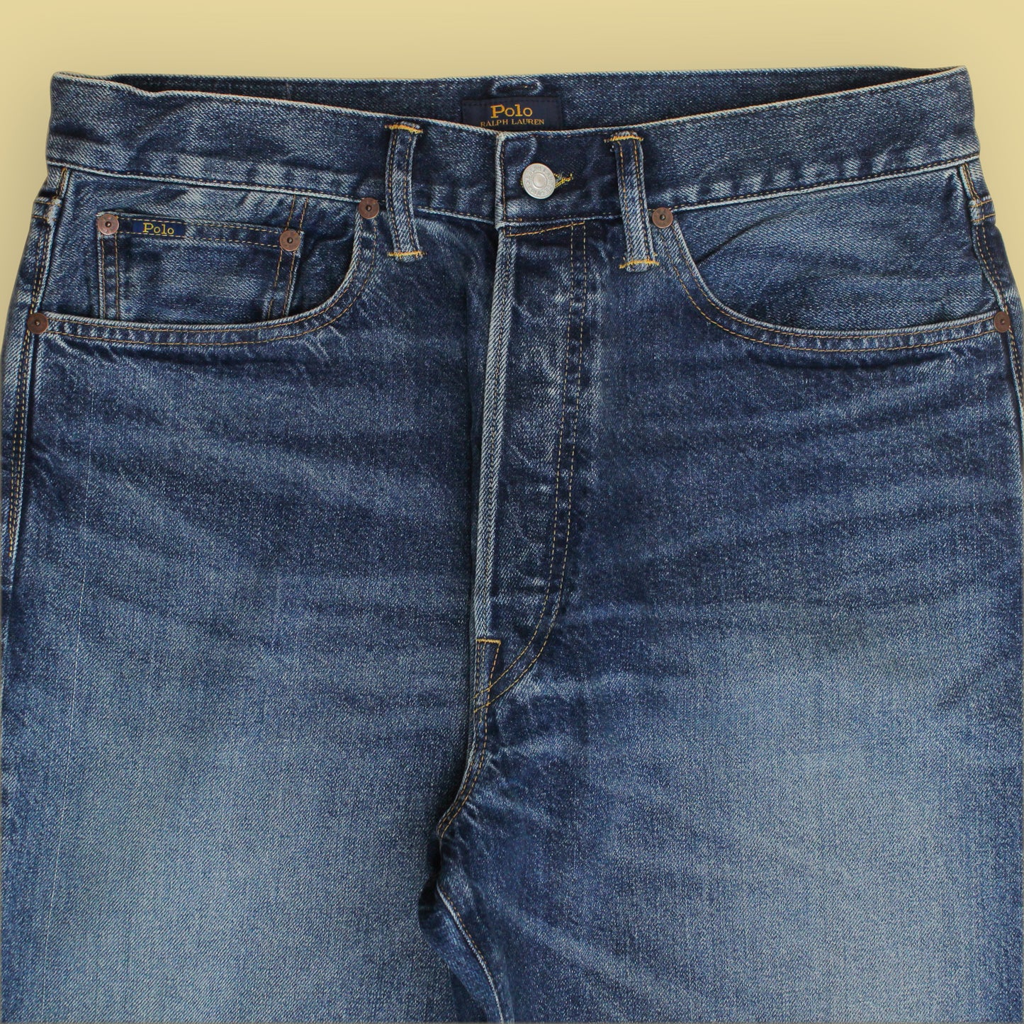 Polo Ralph Lauren Washed Denim Vintage Classic Fit Jeans
