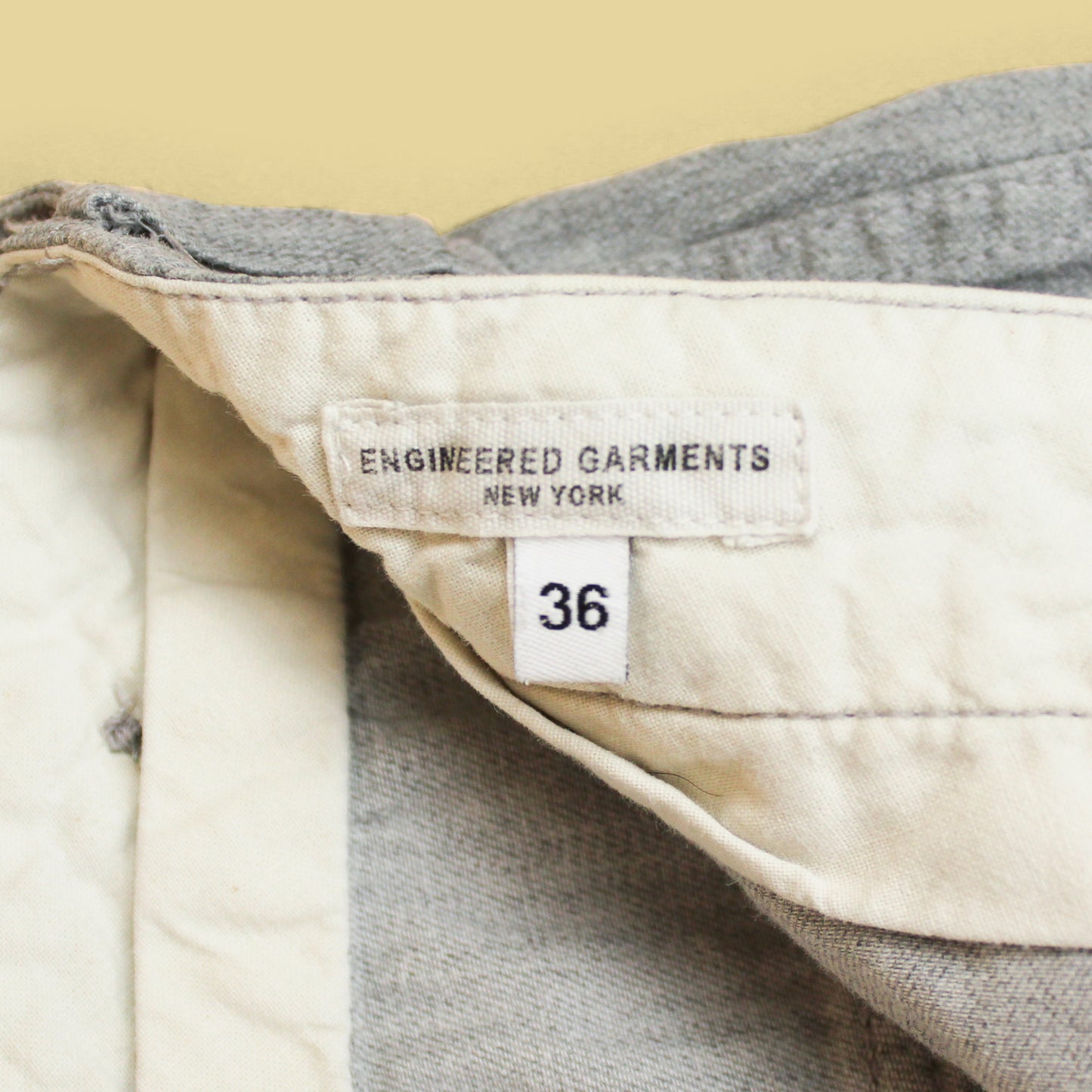 Engineered Garments Chambray Fatigue Shorts