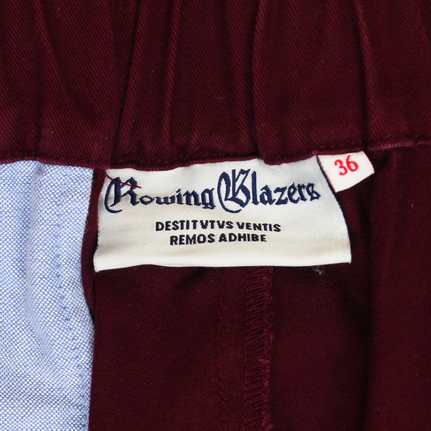 Rowing Blazers Elastic Waist Cotton Chino Shorts