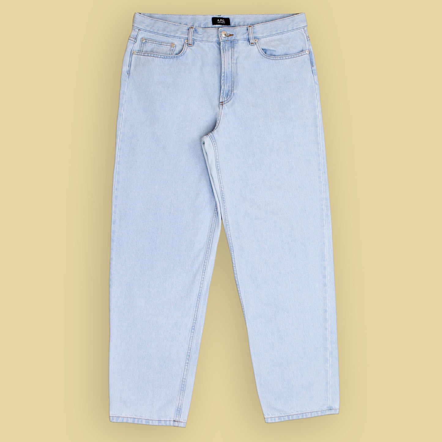 A.P.C. Stonewashed Denim Martin Jeans