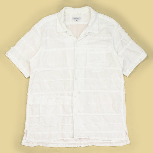 Engineered Garments Mixed Patchwork Cotton Camp Shirt