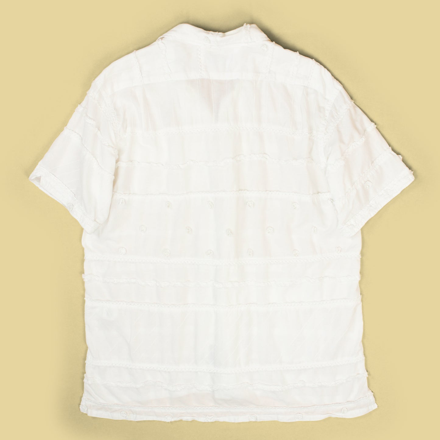 Engineered Garments Mixed Patchwork Cotton Camp Shirt