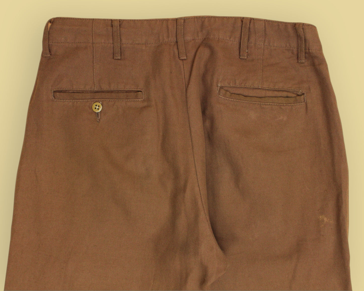 Wythe Cotton Linen Twill Flat Front Chino Pants