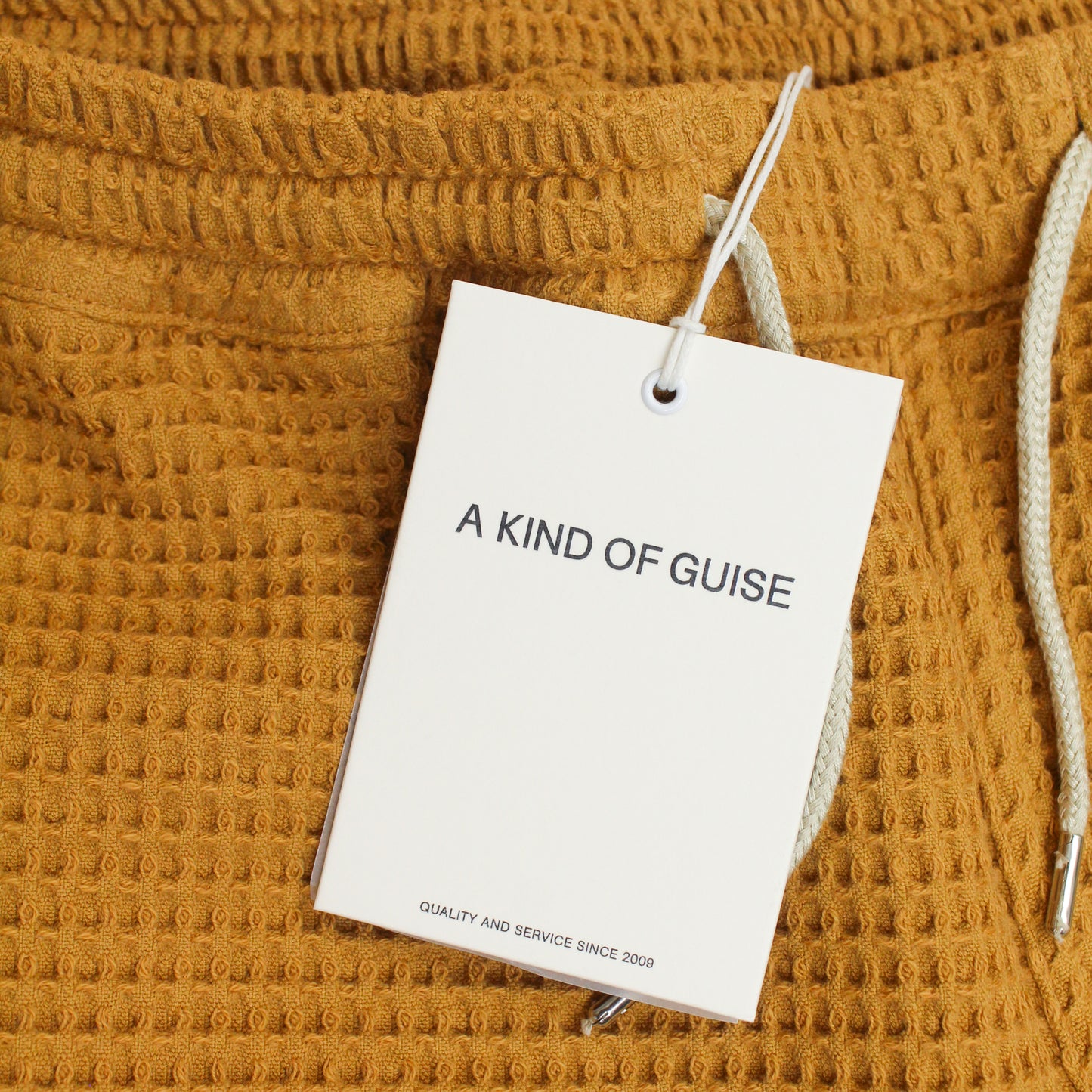 A Kind of Guise Waffle Weave Cotton Volta Shorts