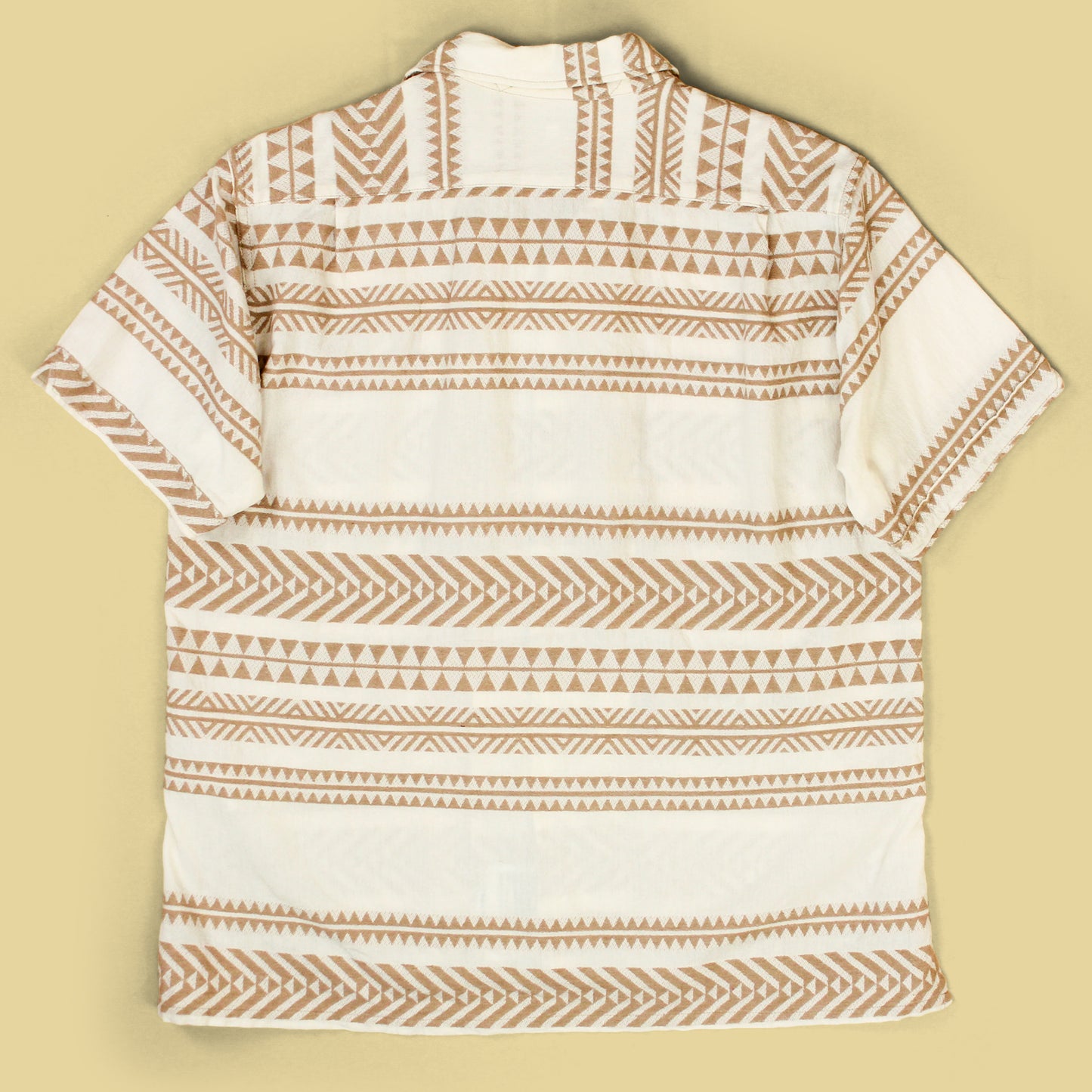 Engineered Garments Geometric Dobby Stripe Camp Shirt