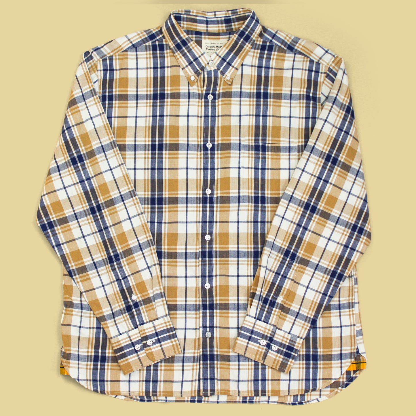 Original Madras Trading Co. Madras Button-Down Shirt