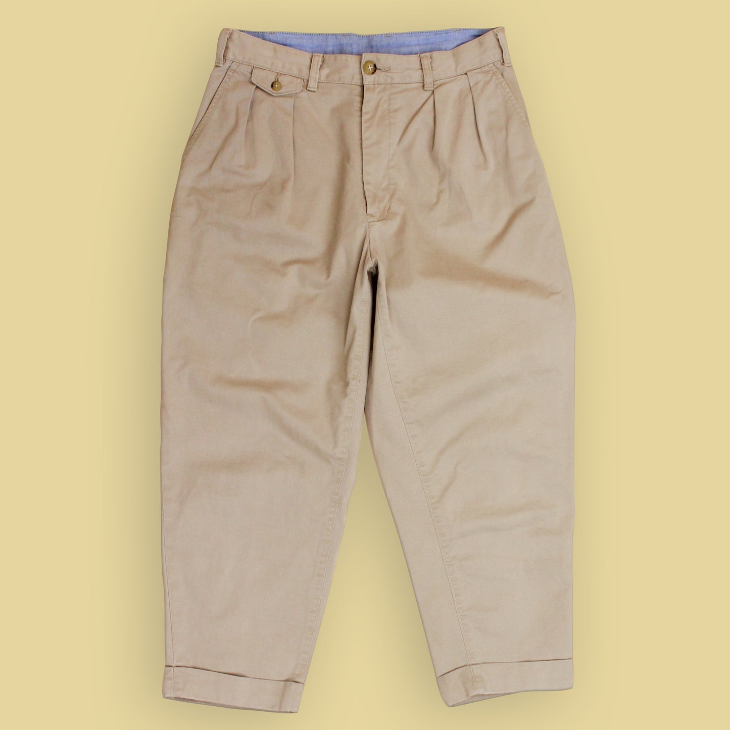 Beams Plus Twill Pleated Chino Pants