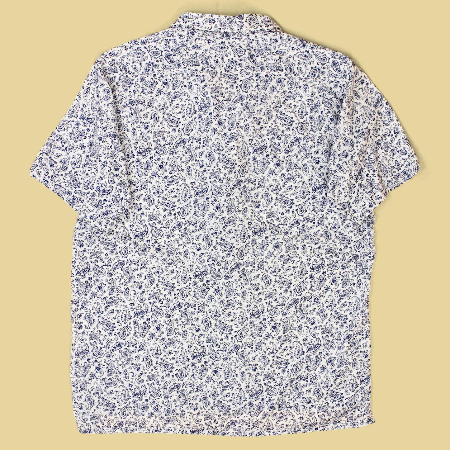 Engineered Garments Paisley Print Cotton Camp Shirt